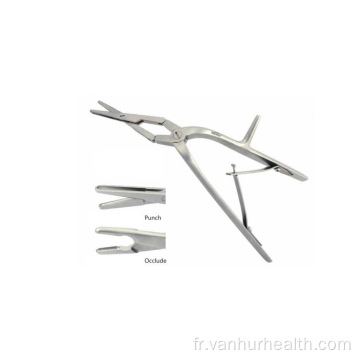 Instruments d&#39;orthodontie à double articulation nasale Septum Rongeur